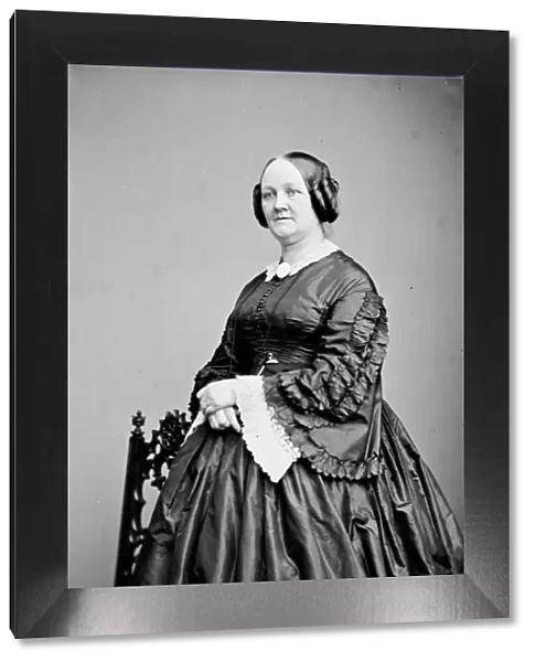 Mrs. G. Bostwick, between 1855 and 1865. Creator: Unknown