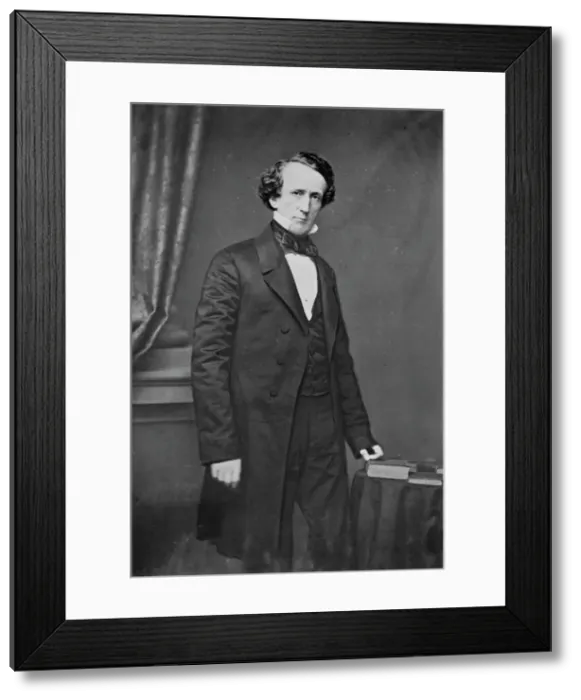 Framed Print : Hon. Rice, between 1855 and 1865. Creator: Unknown Framed Print : Hon. Rice, between 1855 and 1865. Creator: Unknown