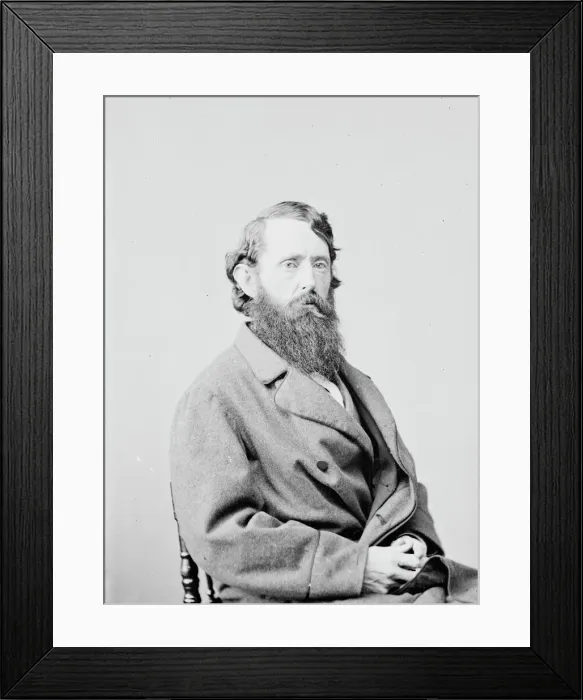 Framed Print : Benjamin Gratz Brown of Missouri, between 1855 and 1865. Creator: Unknown Framed Print : Benjamin Gratz Brown of Missouri, between 1855 and 1865. Creator: Unknown