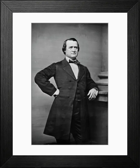 Framed Print : Arthur Peronneau Hayne of South Carolina, between 1855 and 1865. Creator: Unknown Framed Print : Arthur Peronneau Hayne of South Carolina, between 1855 and 1865. Creator: Unknown