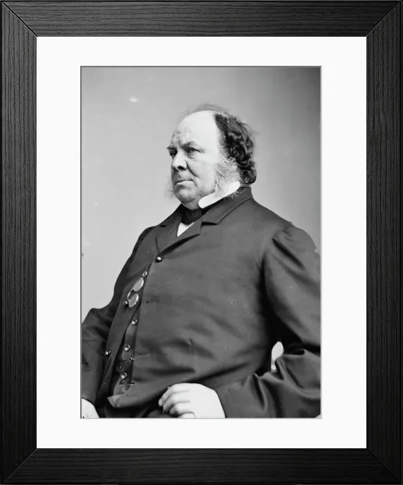 Framed Print : John Gilbert, between 1855 and 1865. Creator: Unknown Framed Print : John Gilbert, between 1855 and 1865. Creator: Unknown