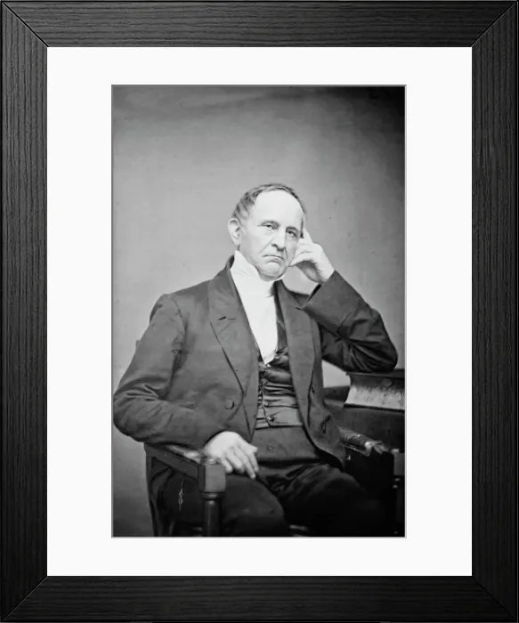 Framed Print : Rev. Thomas Dewitt, between 1855 and 1865. Creator: Unknown Framed Print : Rev. Thomas Dewitt, between 1855 and 1865. Creator: Unknown