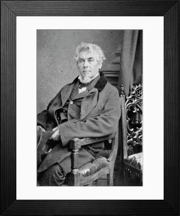 Framed Print : Prof. Robert Weir, between 1855 and 1865. Creator: Unknown Framed Print : Prof. Robert Weir, between 1855 and 1865. Creator: Unknown