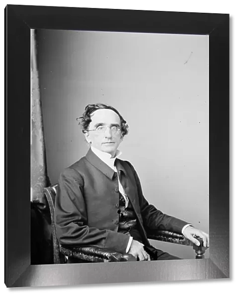 Rev. J. M. Randall, between 1855 and 1865. Creator: Unknown