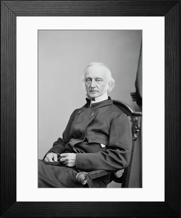 Framed Print : Rev. E. M. Pett ?, between 1855 and 1865. Creator: Unknown Framed Print : Rev. E. M. Pett ?, between 1855 and 1865. Creator: Unknown