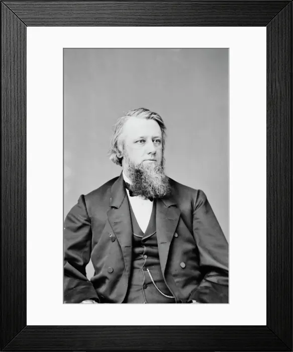 Framed Print : Henry Bowen Anthony of Rhode Island, between 1855 and 1865. Creator: Unknown Framed Print : Henry Bowen Anthony of Rhode Island, between 1855 and 1865. Creator: Unknown