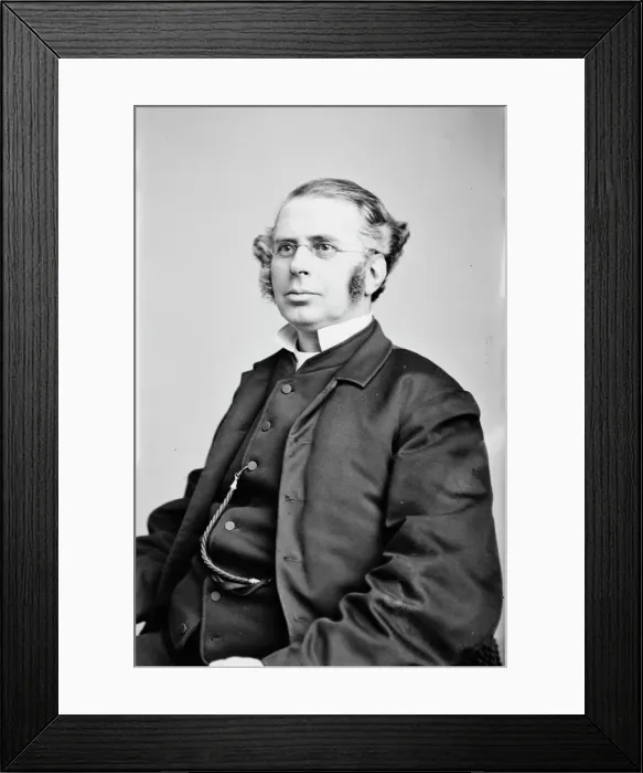 Framed Print : Rev. W. Windeger, between 1855 and 1865. Creator: Unknown Framed Print : Rev. W. Windeger, between 1855 and 1865. Creator: Unknown