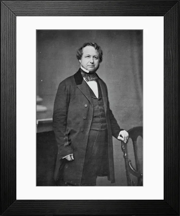 Framed Print : William Bigler of Pennsylvania, between 1855 and 1865. Creator: Unknown Framed Print : William Bigler of Pennsylvania, between 1855 and 1865. Creator: Unknown