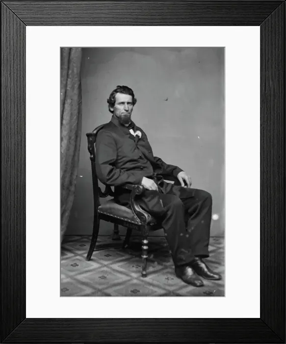 Framed Print : C. B. Denis, between 1855 and 1865. Creator: Unknown Framed Print : C. B. Denis, between 1855 and 1865. Creator: Unknown
