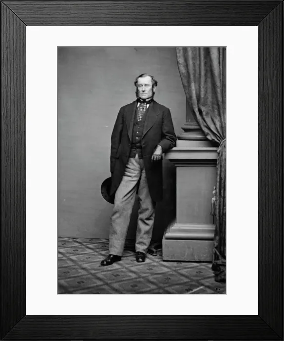 Framed Print : Anthony Kennedy of Maryland, between 1855 and 1865. Creator: Unknown Framed Print : Anthony Kennedy of Maryland, between 1855 and 1865. Creator: Unknown
