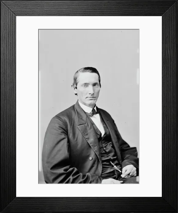 Framed Print : Kellian Van Rensalear Whaley of Virginia and West Virginia, between 1855 and 1865. Creator: Unknown Framed Print : Kellian Van Rensalear Whaley of Virginia and West Virginia, between 1855 and 1865. Creator: Unknown