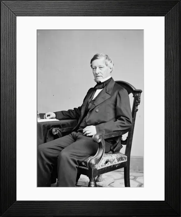 Framed Print : Murray Hoffman, between 1855 and 1865. Creator: Unknown Framed Print : Murray Hoffman, between 1855 and 1865. Creator: Unknown