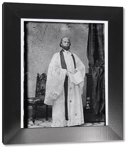 Rev. Houghton, between 1855 and 1865. Creator: Unknown