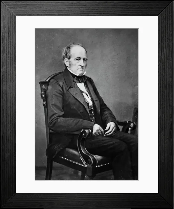 Framed Print : John Bell of Tennessee, between 1855 and 1865. Creator: Unknown
