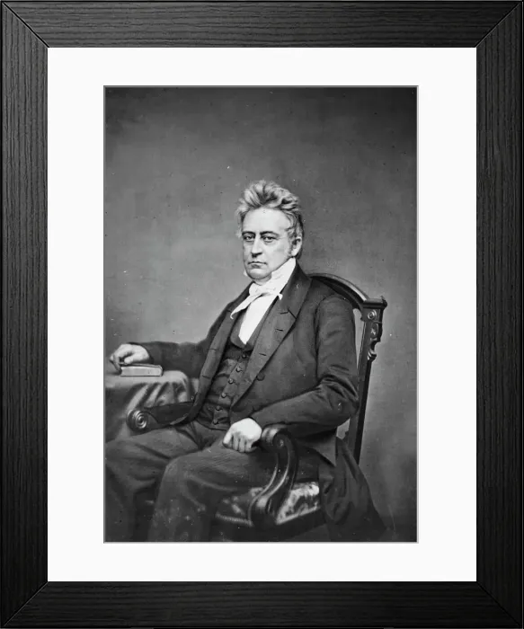 Framed Print : Marshall Spring Bidwell, between 1855 and 1865. Creator: Unknown Framed Print : Marshall Spring Bidwell, between 1855 and 1865. Creator: Unknown