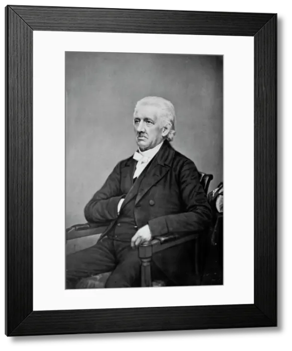 Framed Print : Rev. Lyman Beecher, between 1855 and 1865. Creator: Unknown Framed Print : Rev. Lyman Beecher, between 1855 and 1865. Creator: Unknown