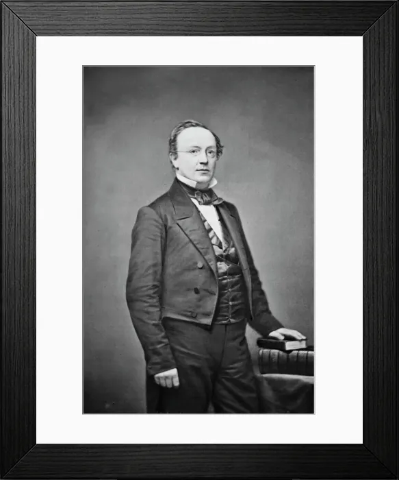 Framed Print : Rev. Clark, between 1855 and 1865. Creator: Unknown