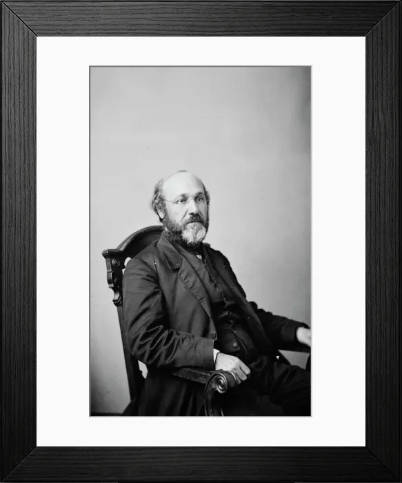 Framed Print : Professor S. Manney, between 1855 and 1865. Creator: Unknown Framed Print : Professor S. Manney, between 1855 and 1865. Creator: Unknown