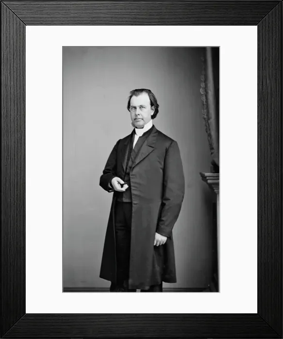 Framed Print : Rev. Abram Newkirk Littlejohn Littlejohn, between 1855 and 1865. Creator: Unknown Framed Print : Rev. Abram Newkirk Littlejohn Littlejohn, between 1855 and 1865. Creator: Unknown