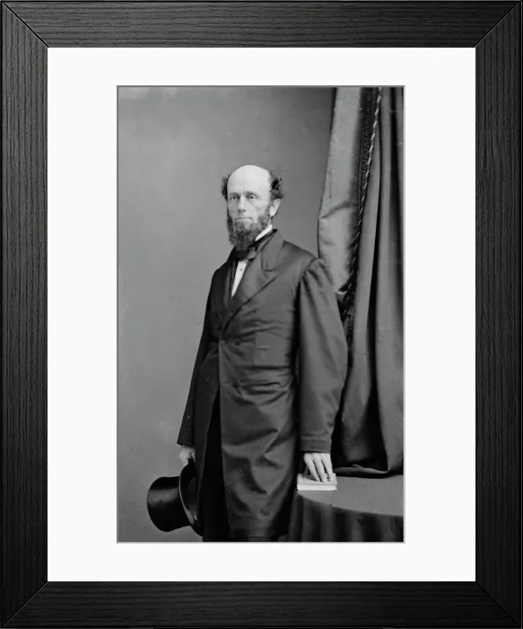 Framed Print : James Shepherd Pike of New Hampshire, between 1855 and 1865. Creator: Unknown Framed Print : James Shepherd Pike of New Hampshire, between 1855 and 1865. Creator: Unknown