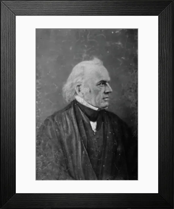 Framed Print : Judge Joseph Story, between 1855 and 1865. Creator: Unknown