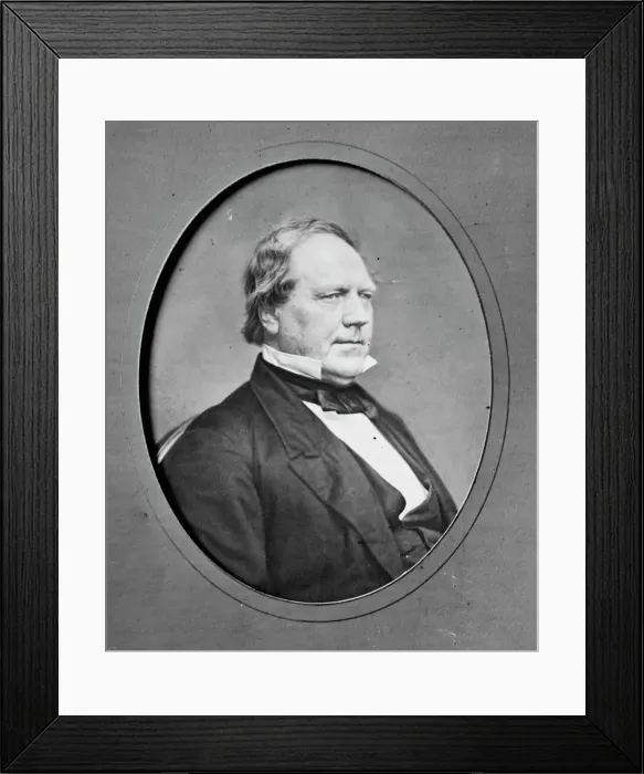 Framed Print : George Morehead, between 1855 and 1865. Creator: Unknown Framed Print : George Morehead, between 1855 and 1865. Creator: Unknown