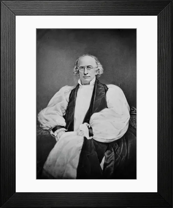 Framed Print : Bishop George Washington Doane, between 1855 and 1865. Creator: Unknown