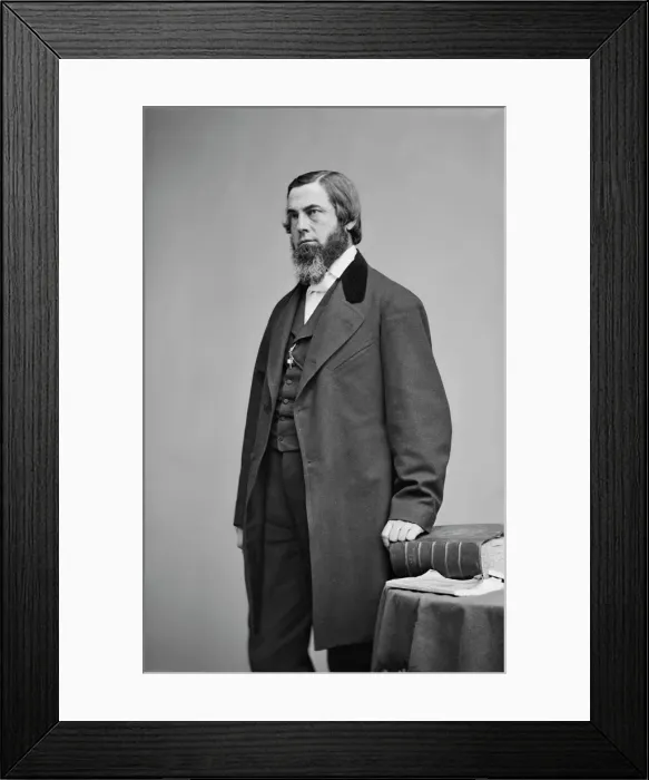 Framed Print : Rev. Samuel Osgood, between 1855 and 1865. Creator: Unknown Framed Print : Rev. Samuel Osgood, between 1855 and 1865. Creator: Unknown