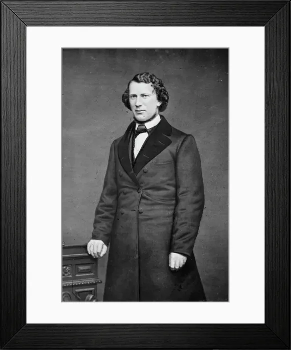 Framed Print : J. T. Harris, between 1855 and 1865. Creator: Unknown Framed Print : J. T. Harris, between 1855 and 1865. Creator: Unknown
