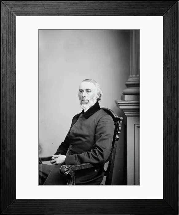 Framed Print : Rev. A. B. Patterson, between 1855 and 1865. Creator: Unknown Framed Print : Rev. A. B. Patterson, between 1855 and 1865. Creator: Unknown