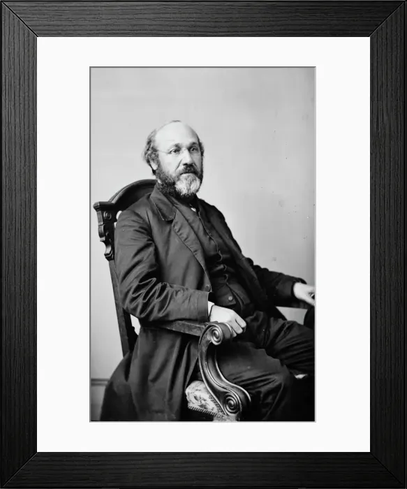Framed Print : Professor S. Manney, between 1855 and 1865. Creator: Unknown Framed Print : Professor S. Manney, between 1855 and 1865. Creator: Unknown