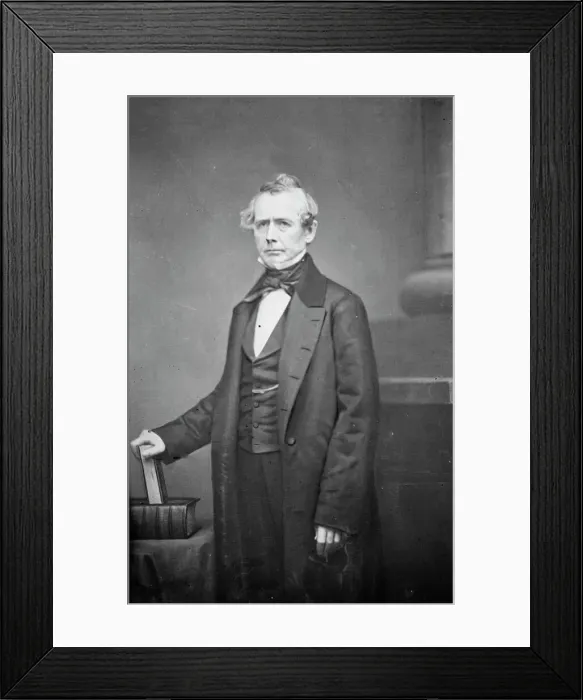 Framed Print : Judge Bonney, between 1855 and 1865. Creator: Unknown Framed Print : Judge Bonney, between 1855 and 1865. Creator: Unknown