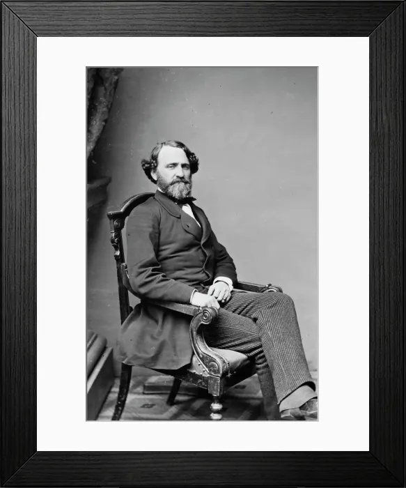Framed Print : John Forsyth Jr. between 1855 and 1865. Creator: Unknown Framed Print : John Forsyth Jr. between 1855 and 1865. Creator: Unknown