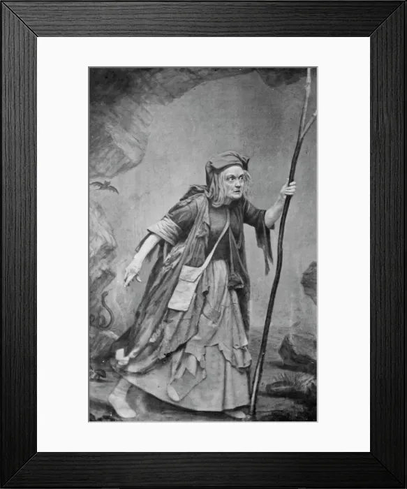 Framed Print : Charlotte Cushman, between 1855 and 1865. Creator: Unknown Framed Print : Charlotte Cushman, between 1855 and 1865. Creator: Unknown