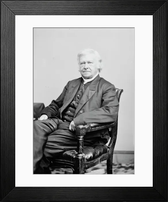 Framed Print : Bishop Jackson Kemper, between 1855 and 1865. Creator: Unknown Framed Print : Bishop Jackson Kemper, between 1855 and 1865. Creator: Unknown