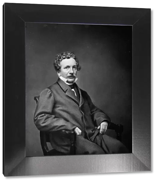 George Payne Rainsford James, between 1855 and 1865. Creator: Unknown