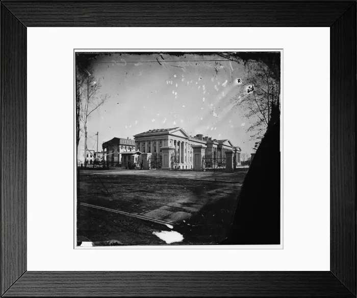 Framed Print : U. S. Treasury. Washington, D. C. showing old Riggs Hotel, 15th & G. N. W. ca. 1860. Creator: Unknown. U. S. Treasury. Washington, D. C. showing old Riggs Hotel, 15th & G. N. W. ca. 1860. Creator: Unknown Framed Print : U. S. Treasury. Washington, D. C. showing old Riggs Hotel, 15th & G. N. W. ca. 1860. Creator: Unknown. U. S. Treasury. Washington, D. C. showing old Riggs Hotel, 15th & G. N. W. ca. 1860. Creator: Unknown