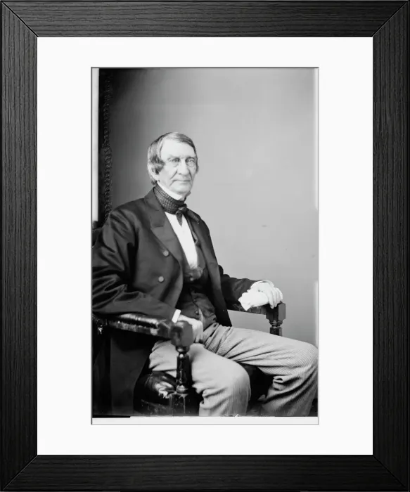 Framed Print : Judge E. T. Chambers of Md. between 1855 and 1865. Creator: Unknown Framed Print : Judge E. T. Chambers of Md. between 1855 and 1865. Creator: Unknown