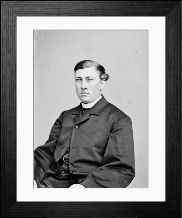 Framed Print : Bishop Doane, between 1855 and 1865. Creator: Unknown Framed Print : Bishop Doane, between 1855 and 1865. Creator: Unknown