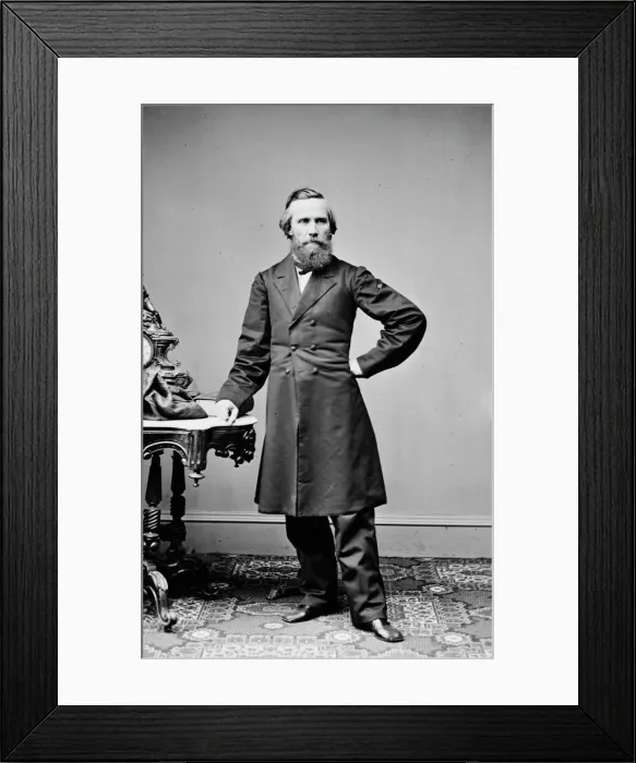 Framed Print : Joseph Washington McClurg, between 1855 and 1865. Creator: Unknown Framed Print : Joseph Washington McClurg, between 1855 and 1865. Creator: Unknown