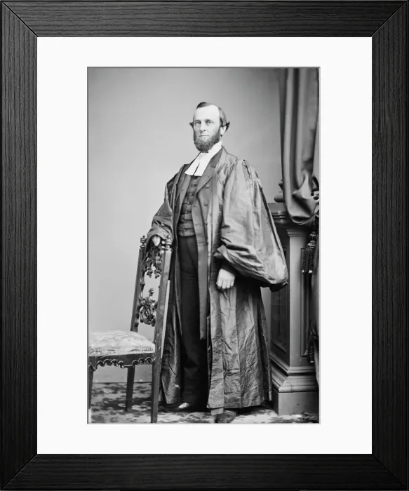 Framed Print : Rev. Thomas Gallaudet, between 1855 and 1865. Creator: Unknown Framed Print : Rev. Thomas Gallaudet, between 1855 and 1865. Creator: Unknown
