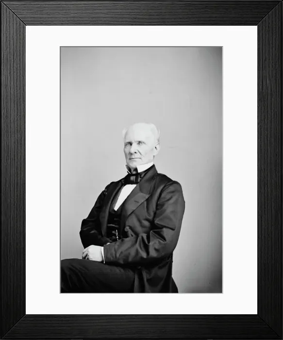 Framed Print : William Thomas Carroll Senior, between 1855 and 1865. Creator: Unknown Framed Print : William Thomas Carroll Senior, between 1855 and 1865. Creator: Unknown