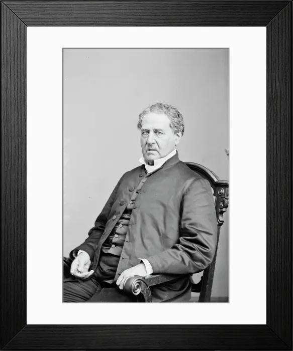 Framed Print : Rev. R. Sheldon, between 1855 and 1865. Creator: Unknown Framed Print : Rev. R. Sheldon, between 1855 and 1865. Creator: Unknown