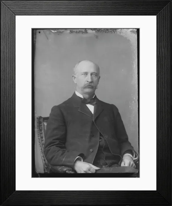 Framed Print : Adoniram J. Holmes of Iowa, between 1890 and 1902. Creator: Unknown Framed Print : Adoniram J. Holmes of Iowa, between 1890 and 1902. Creator: Unknown