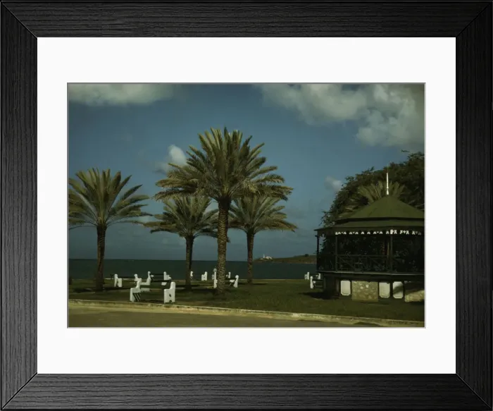 Framed Print : On the coast of Puerto Rico?, 1941. Creator: Jack Delano Framed Print : On the coast of Puerto Rico?, 1941. Creator: Jack Delano