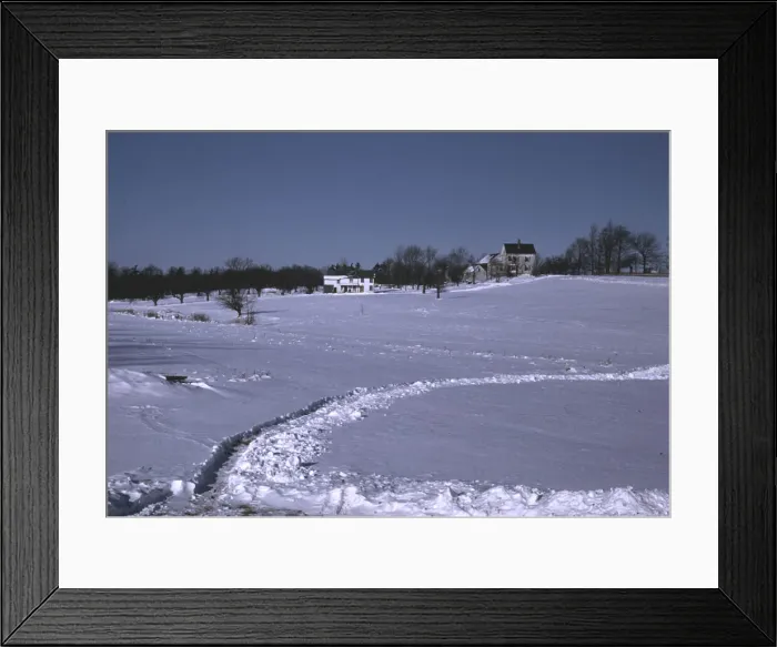 Framed Print : Massachusetts farm, possibly around Brockton, Mass. ca. 1940. Creator: Jack Delano Framed Print : Massachusetts farm, possibly around Brockton, Mass. ca. 1940. Creator: Jack Delano