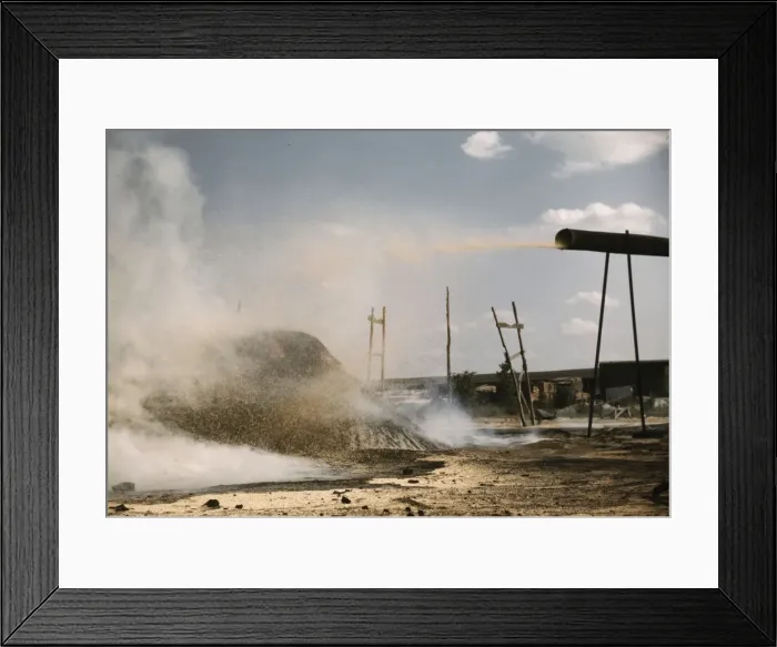 Framed Print : Sawmill at the Greensboro Lumber Company, Greensboro, Ga. 1941?. Creator: Jack Delano Framed Print : Sawmill at the Greensboro Lumber Company, Greensboro, Ga. 1941?. Creator: Jack Delano