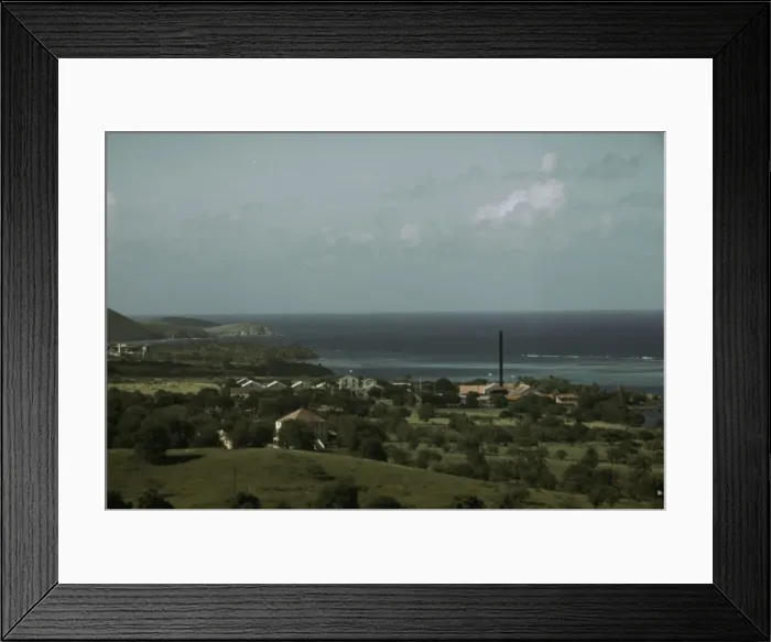 Framed Print : The harbor, Christiansted, St. Croix, Virgin Islands, 1941. Creator: Jack Delano Framed Print : The harbor, Christiansted, St. Croix, Virgin Islands, 1941. Creator: Jack Delano