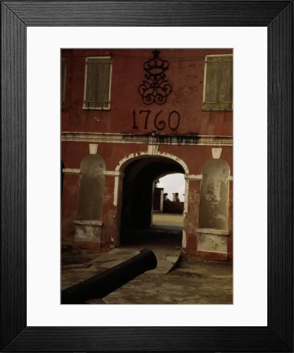 Framed Print : In the old fort built by the French, Frederiksted, Saint Croix island, Virgin Islands, 1941. Creator: Jack Delano Framed Print : In the old fort built by the French, Frederiksted, Saint Croix island, Virgin Islands, 1941. Creator: Jack Delano