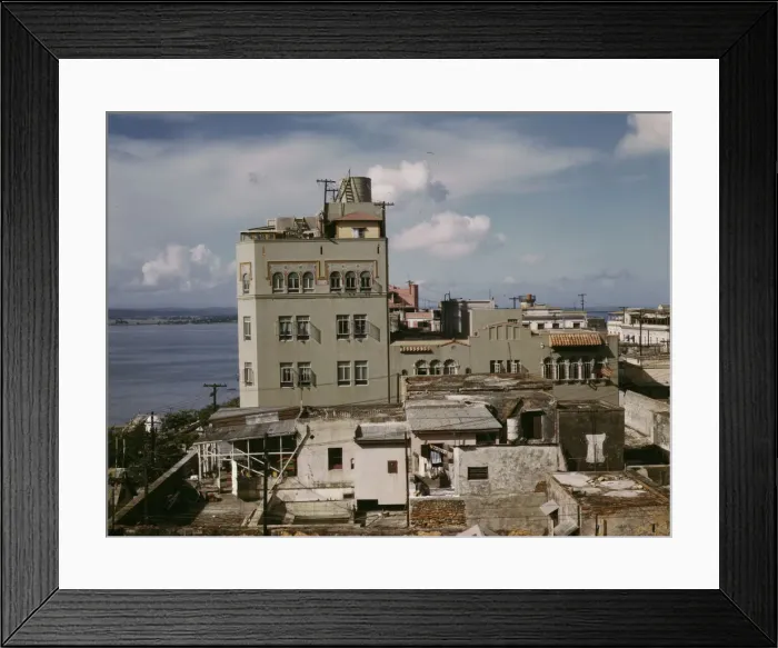 Framed Print : Puerto Rico, Dec. 1941, San Juan, 1941. Creator: Jack Delano Framed Print : Puerto Rico, Dec. 1941, San Juan, 1941. Creator: Jack Delano